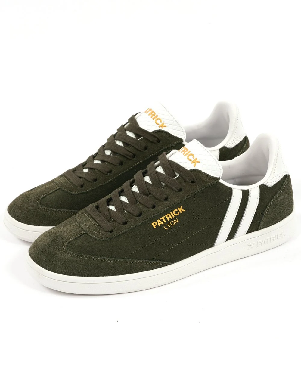 Patrick Lyon Trainers Olive/White - Image 2