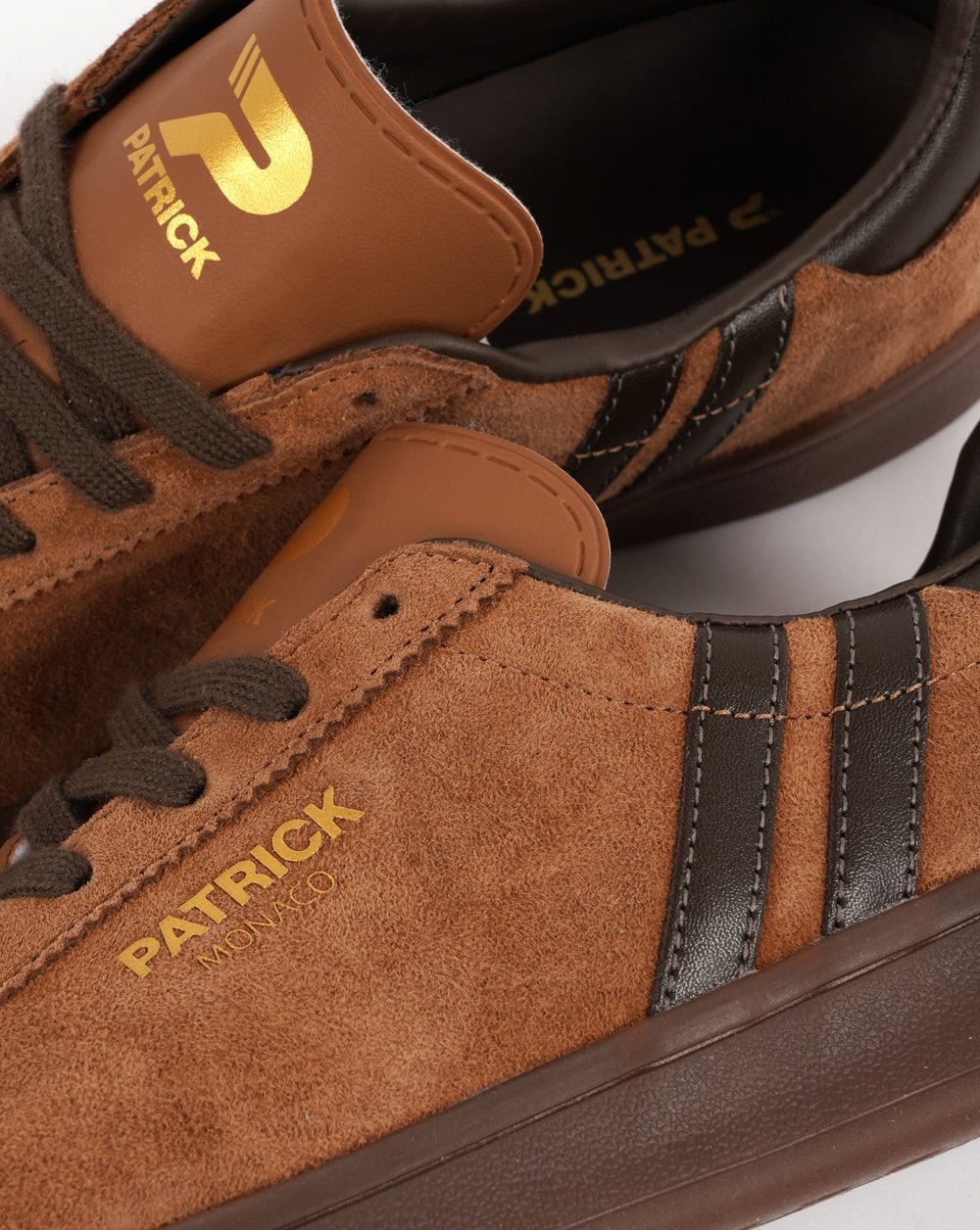 Patrick Monaco Trainers Camel Brown - Image 4