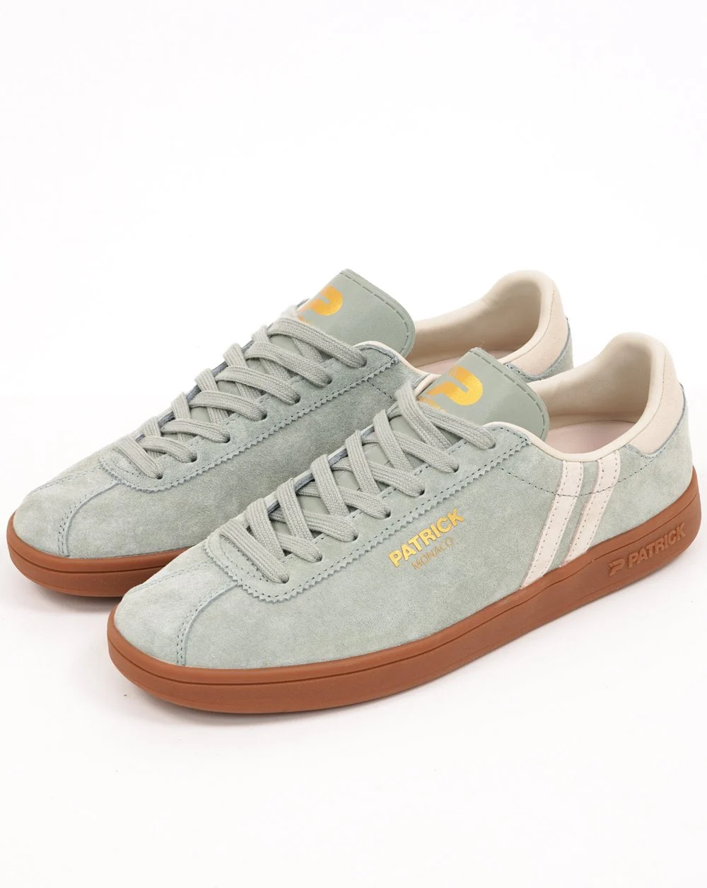 Patrick Monaco Trainers Green / Sand - Image 2