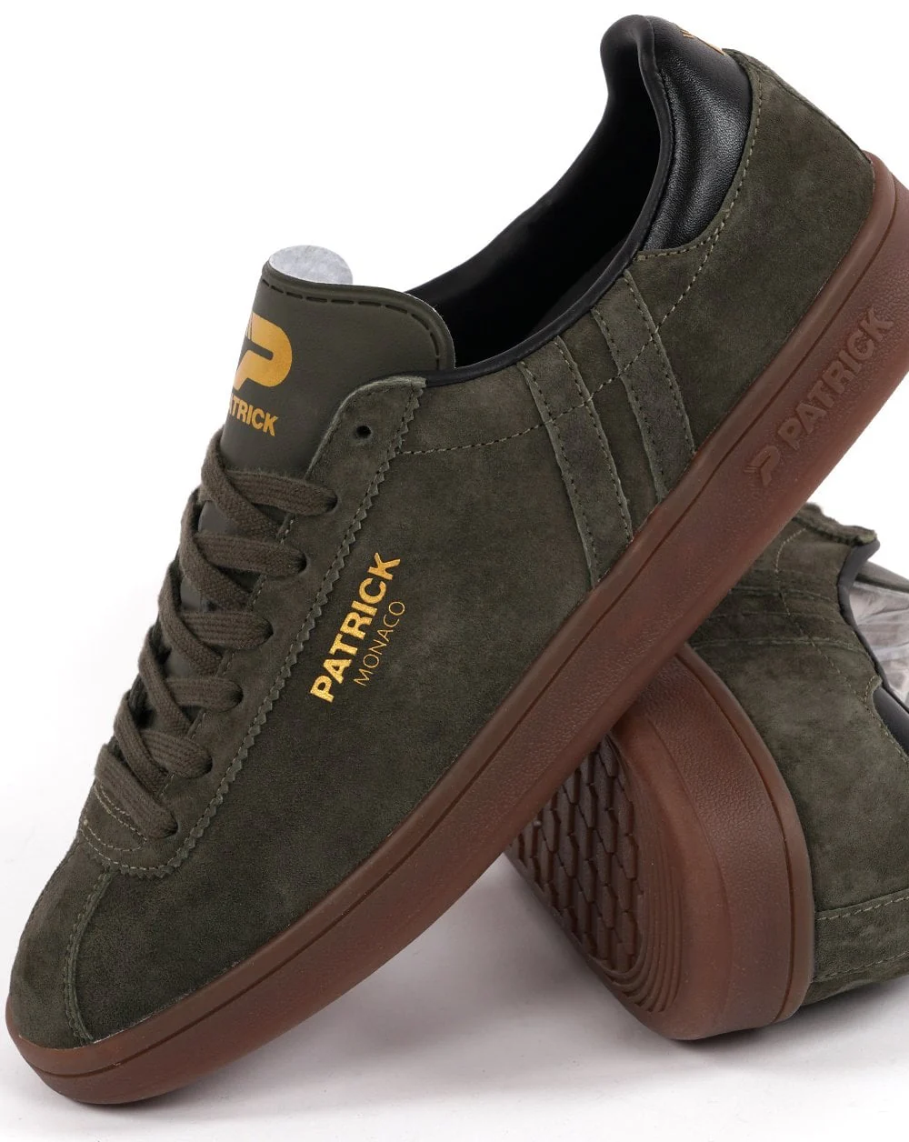 Patrick Monaco Trainers Olive/Black