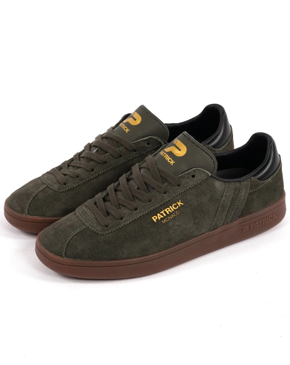 Patrick Monaco Trainers Olive/Black - Image 3