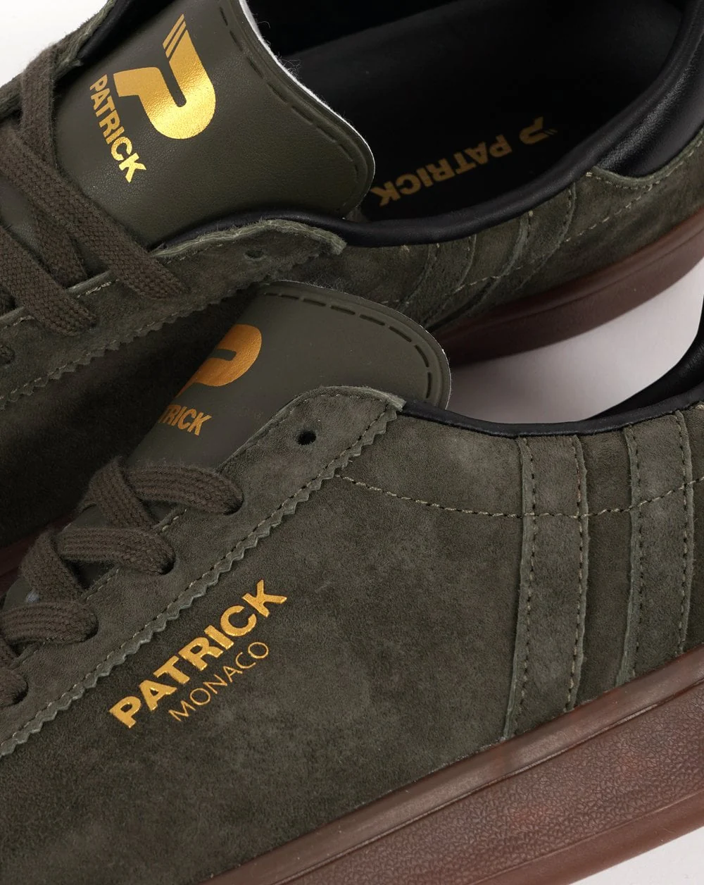 Patrick Monaco Trainers Olive/Black - Image 4