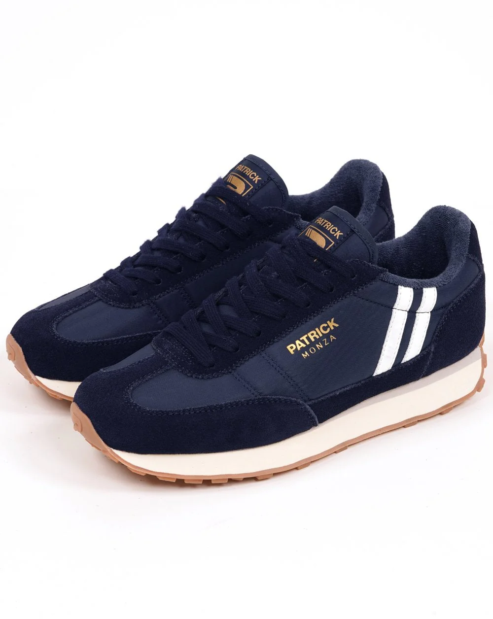 Patrick Monza Trainers Navy/White - Image 2