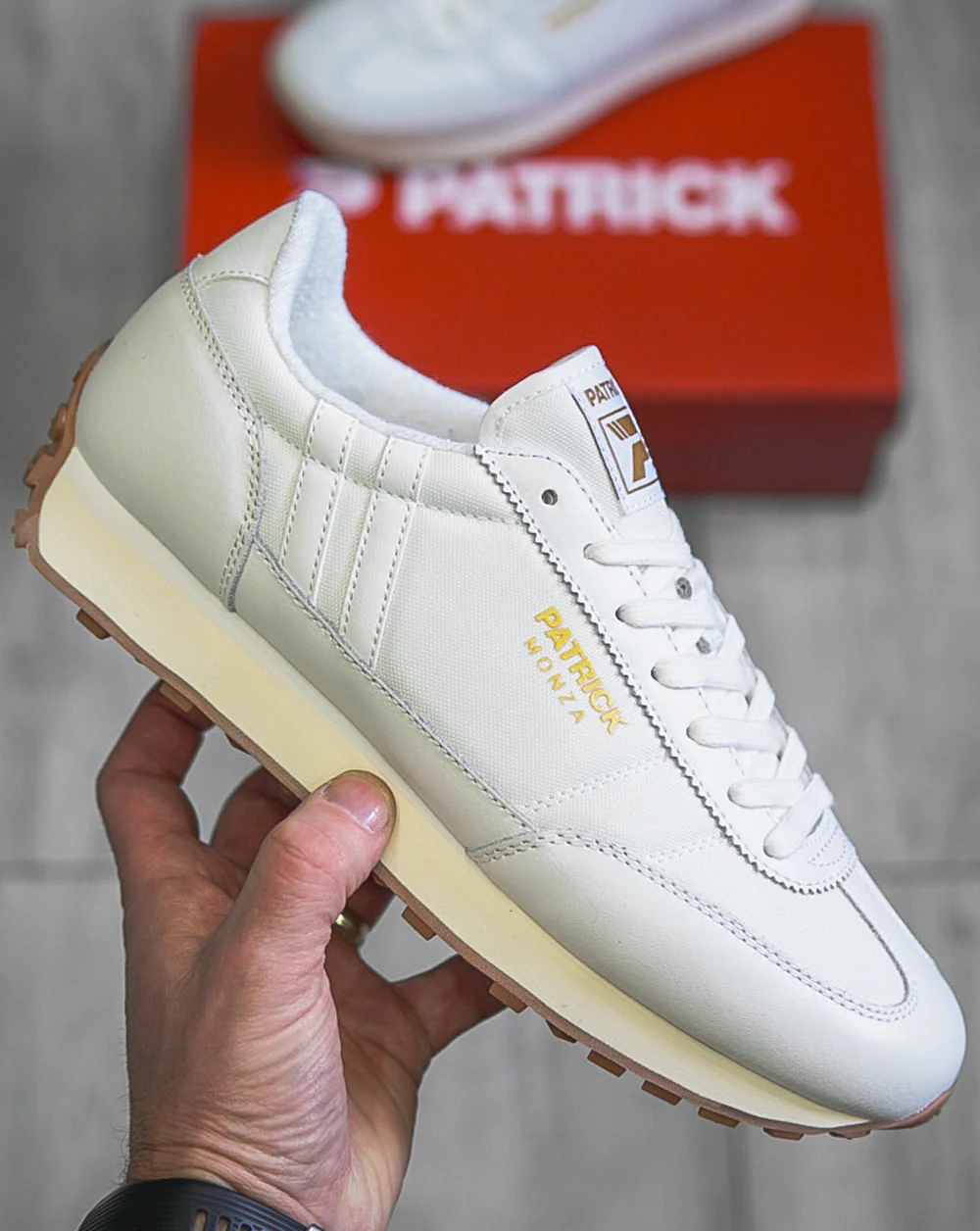 Patrick Monza Trainers White - Image 2