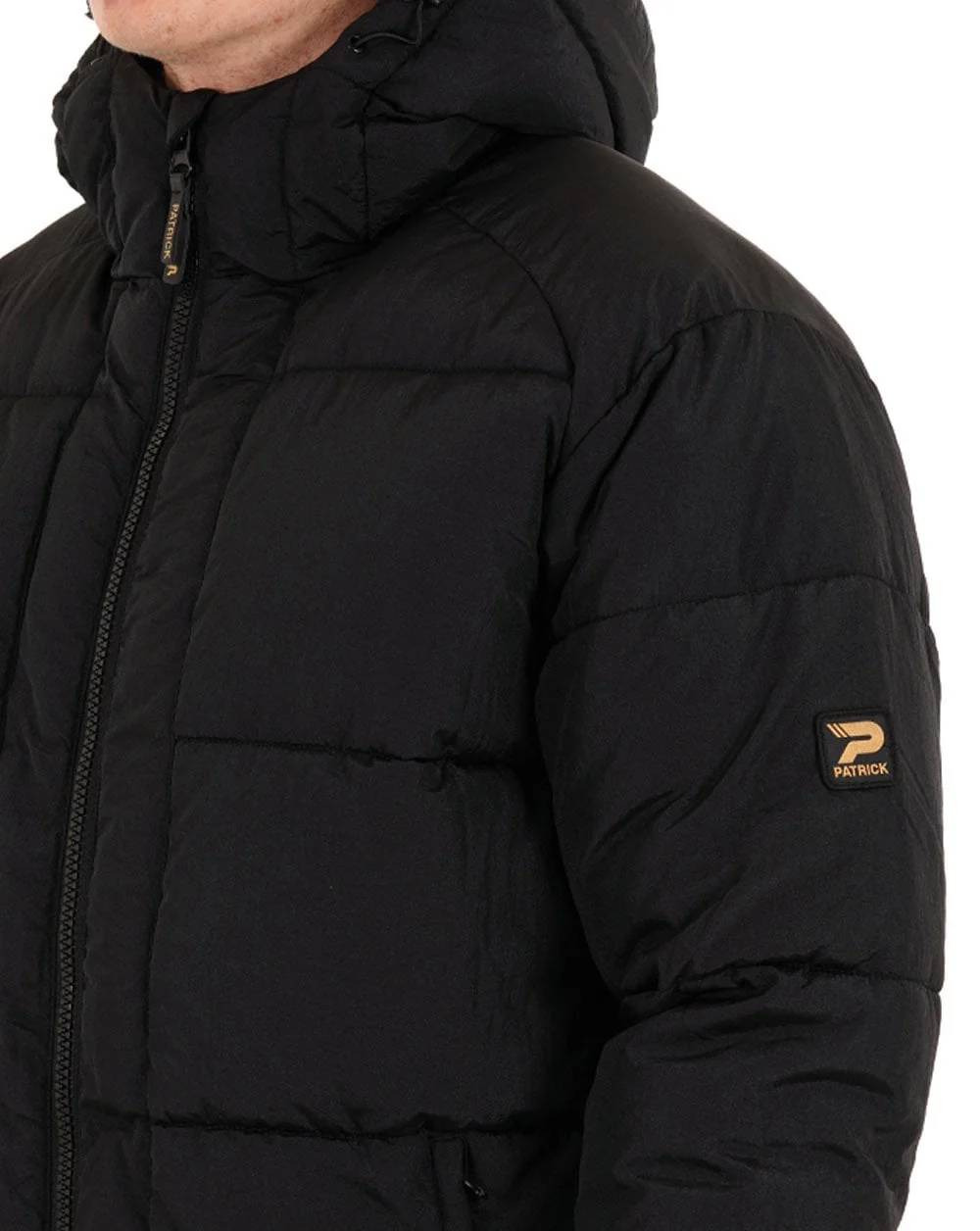 Patrick Noah Padded Jacket Black - Image 2