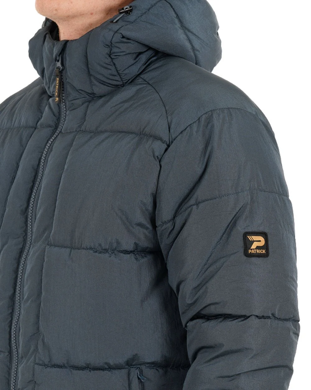 Patrick Noah Padded Jacket Dark Blue - Image 2