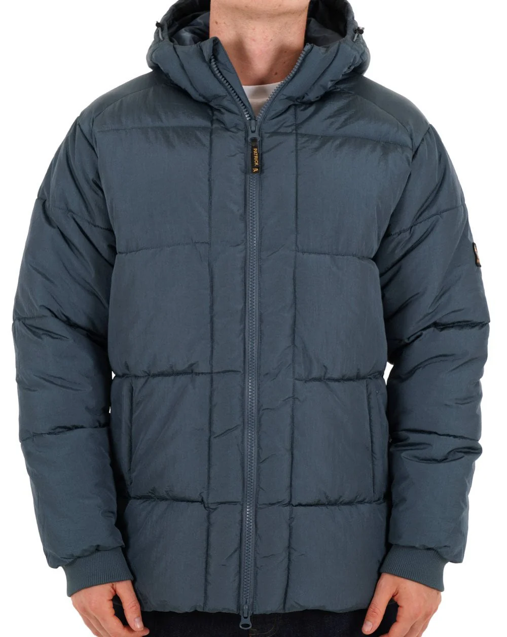 Patrick Noah Padded Jacket Dark Blue - Image 4