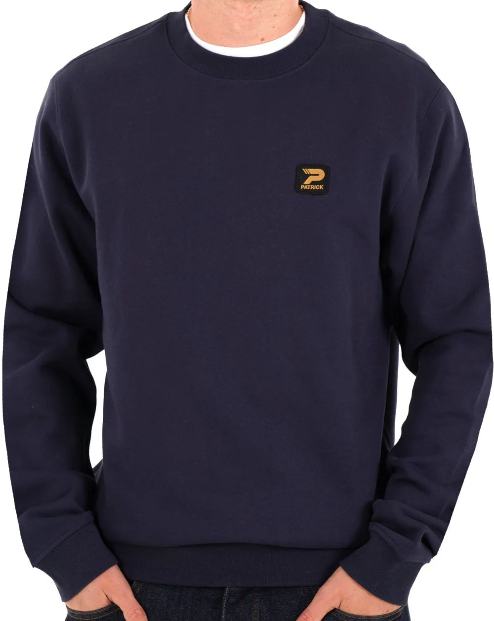 Patrick Oscar Crew Sweat Navy