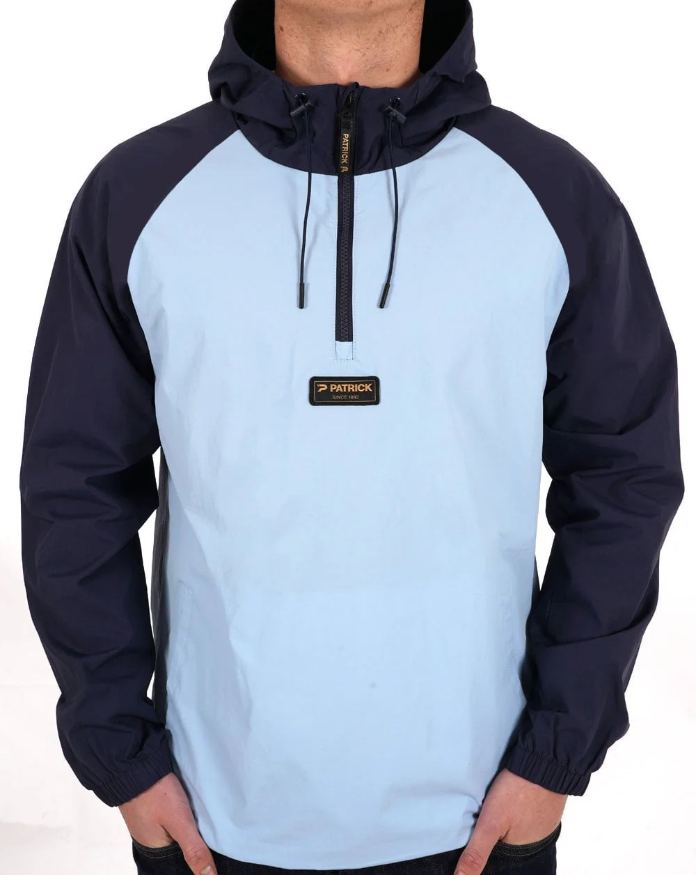 Patrick Overhead Jacket Navy / Sky - Image 3