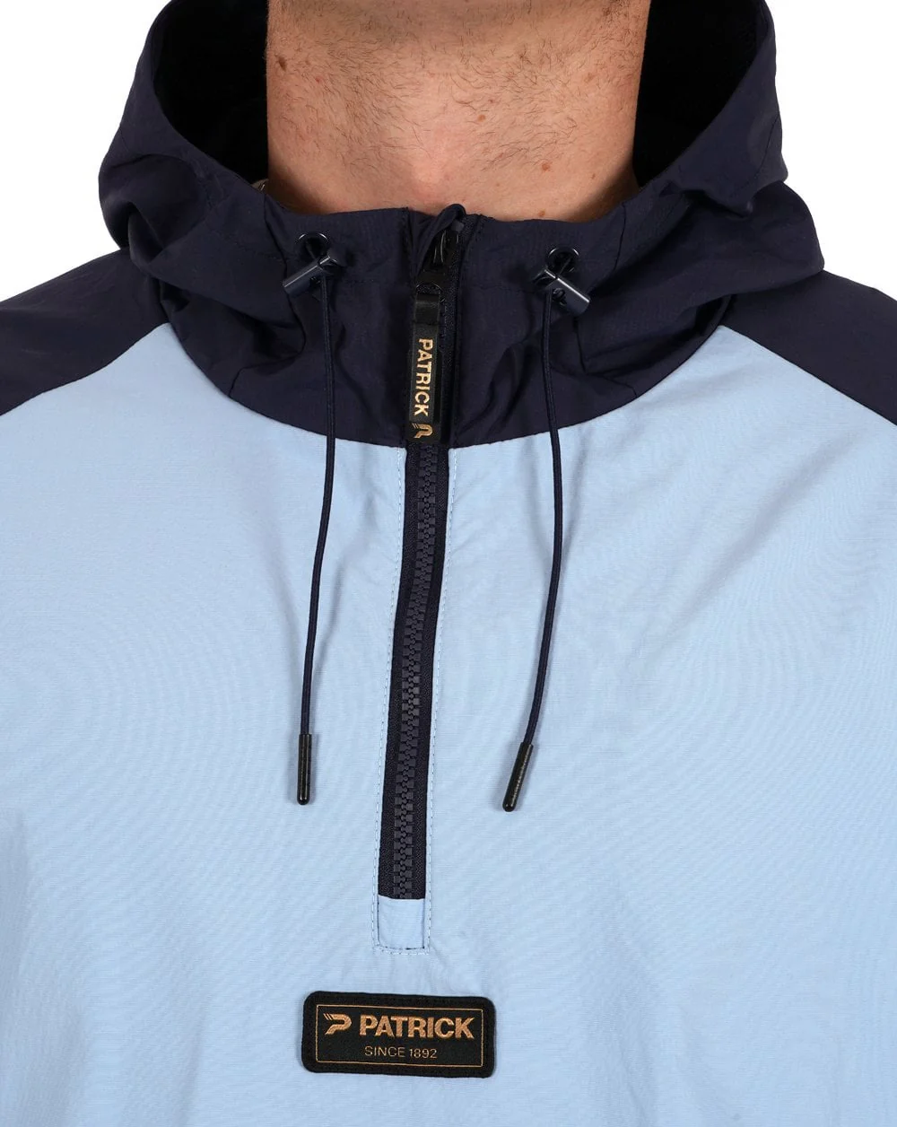 Patrick Overhead Jacket Navy / Sky - Image 4