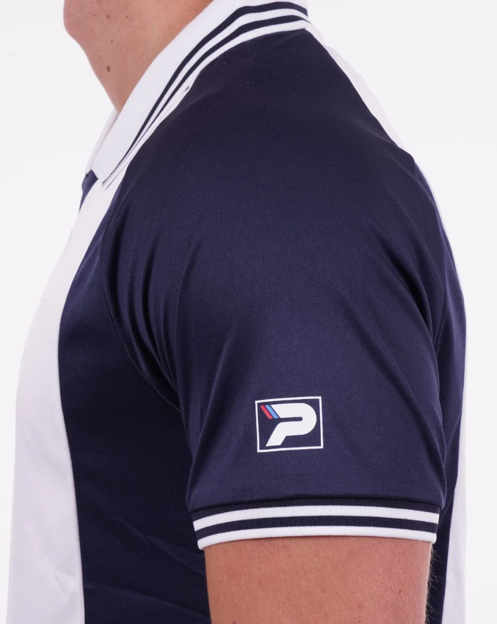 Patrick Retro Football T-shirt Navy - Image 3