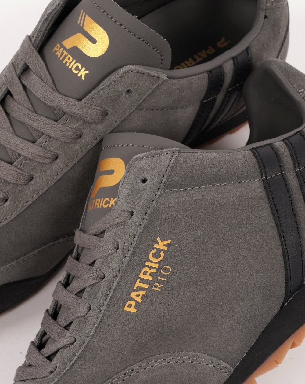 Patrick Rio Trainers Charcoal / Black - Image 4
