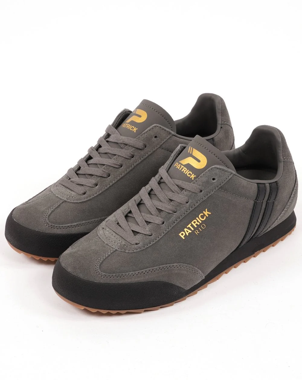 Patrick Rio Trainers Charcoal / Black - Image 5