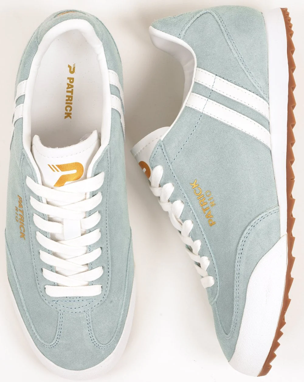 Patrick Rio Trainers Dusk Blue / White - Image 4