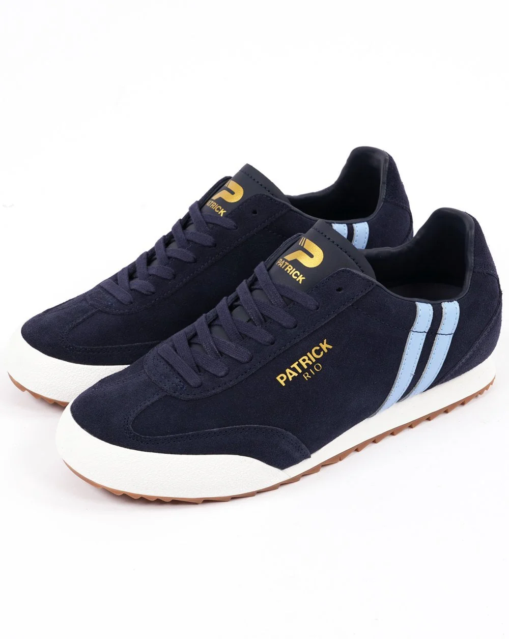Patrick Rio Trainers Navy/Sky Blue - Image 2