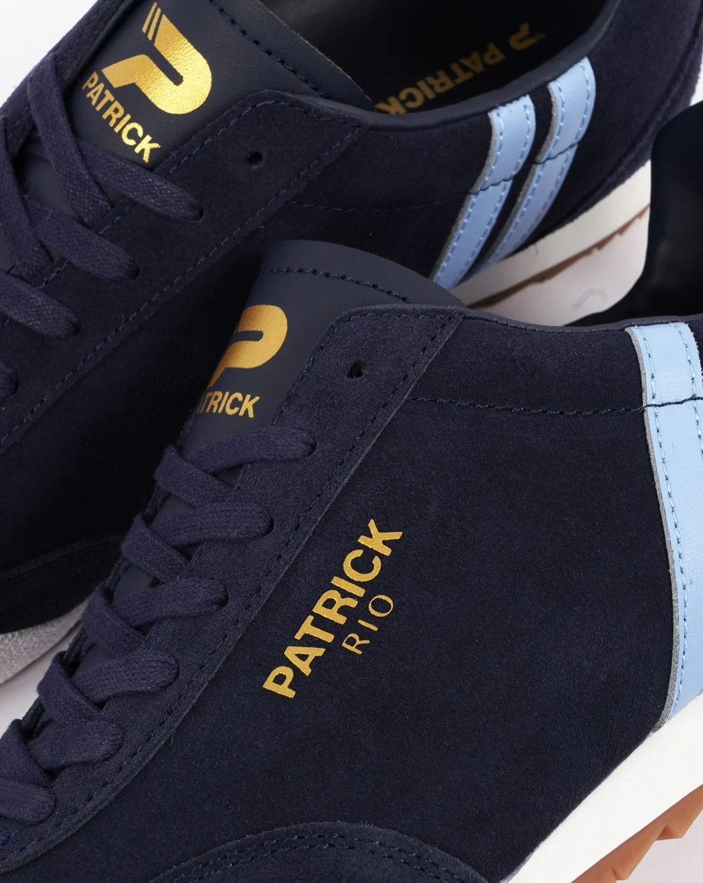 Patrick Rio Trainers Navy/Sky Blue - Image 3