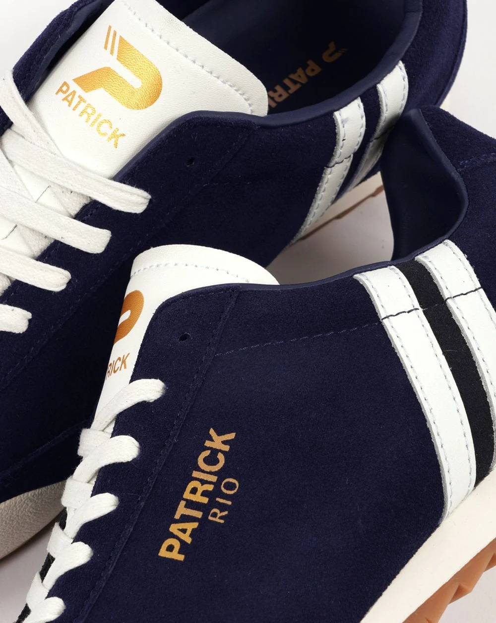 Patrick Rio Trainers Navy White - Image 4