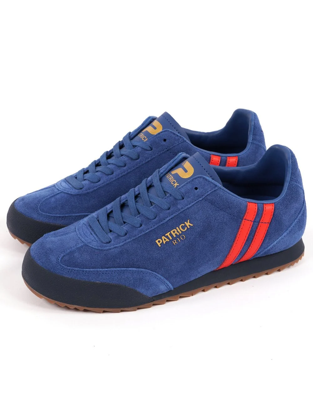 Patrick Rio Trainers Royal / Red - Image 2