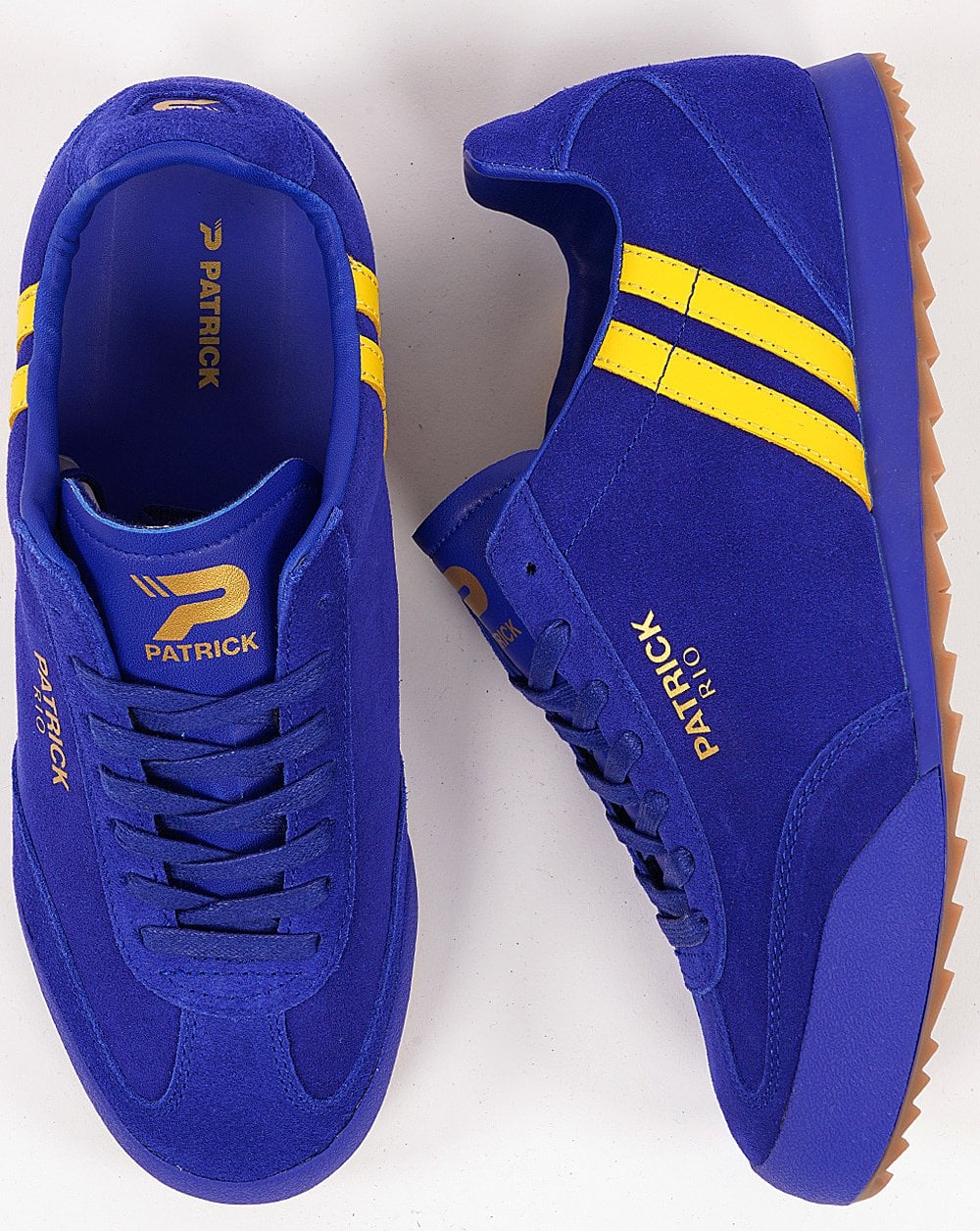 Patrick Rio Trainers Royal Yellow