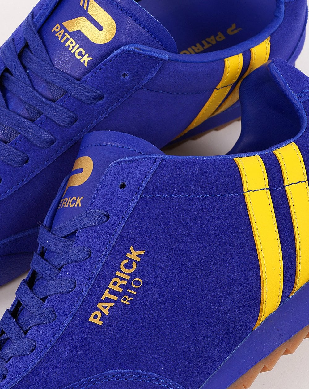 Patrick Rio Trainers Royal Yellow - Image 4