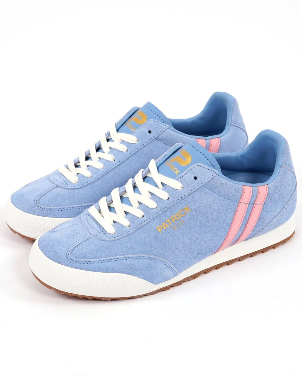 Patrick Rio Trainers Sky Blue/Pink - Image 2
