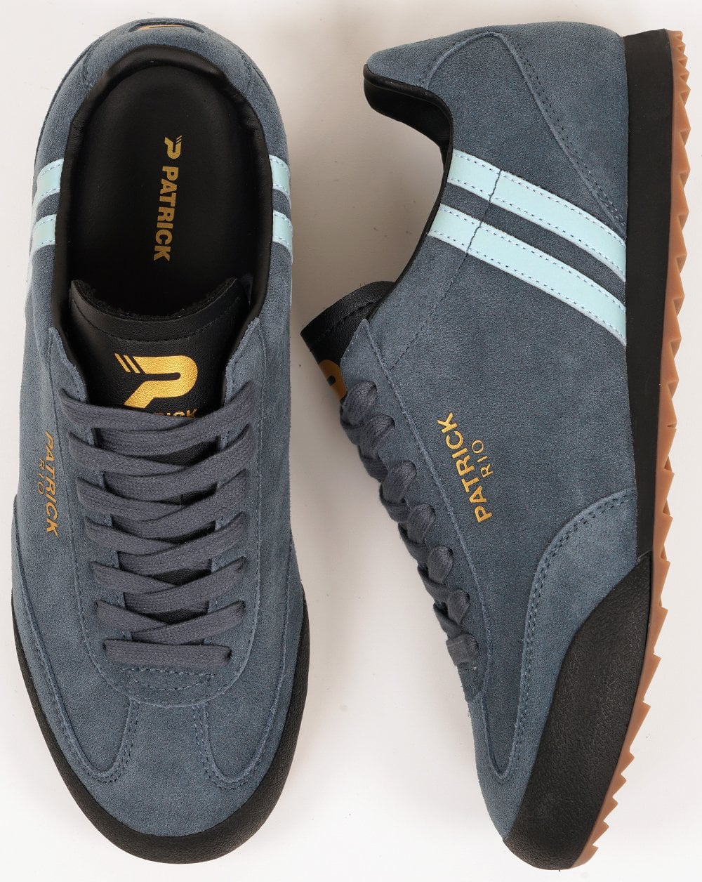 Patrick Rio Trainers Steel Blue / Sky - Image 4