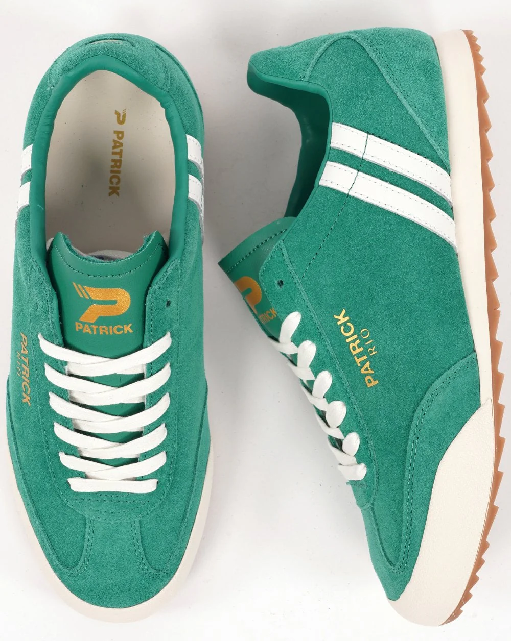 Patrick Rio Trainers Teal - Image 4