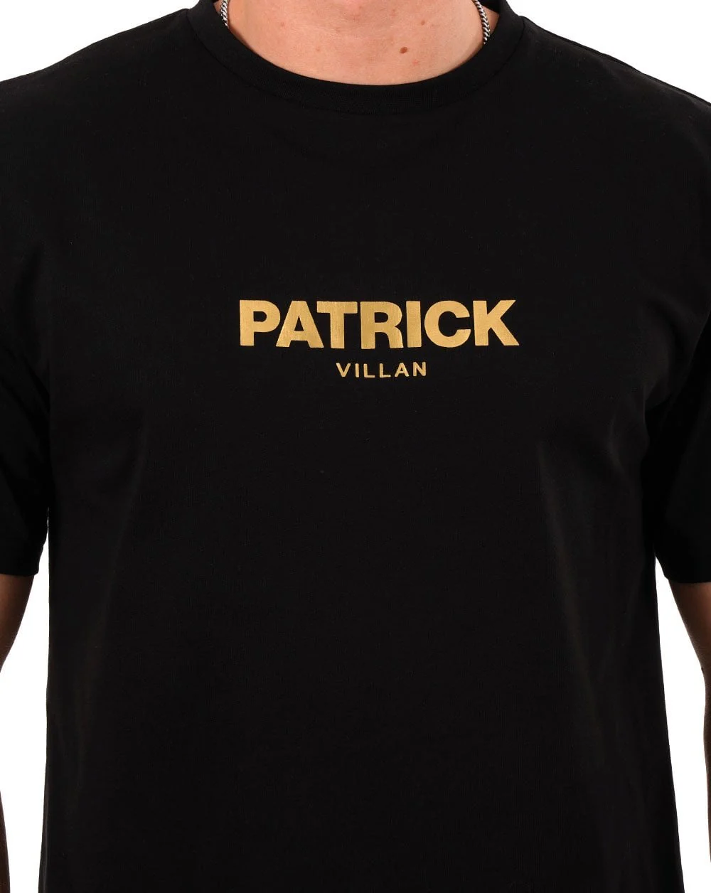 Patrick Villan T Shirt Black/Gold - Image 3