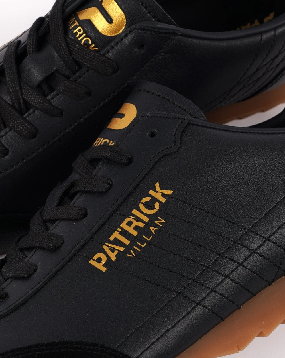 Patrick Villan Trainer Black - Gold - Image 4