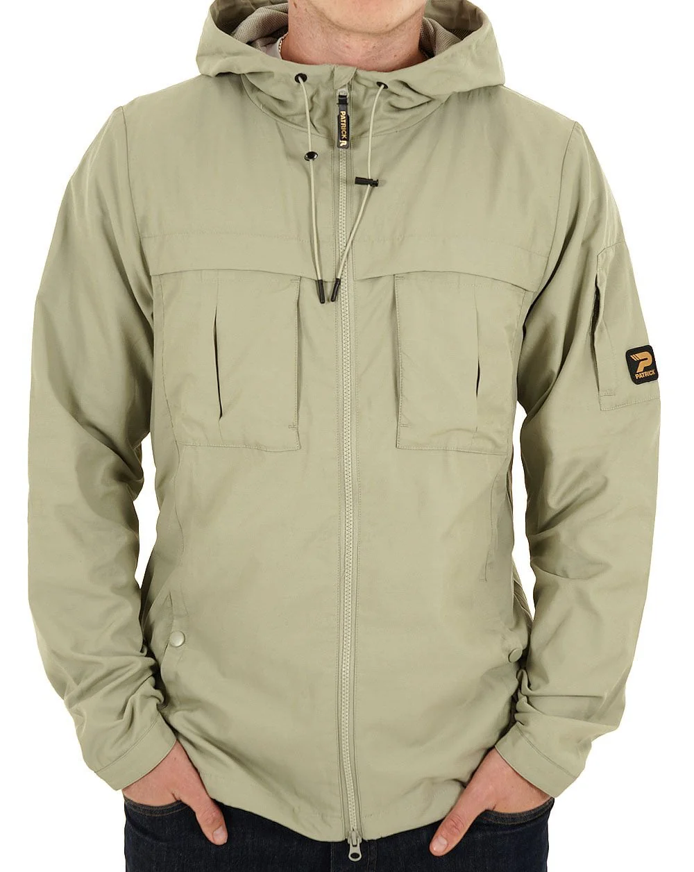 Patrick William Hooded Jacket Khaki