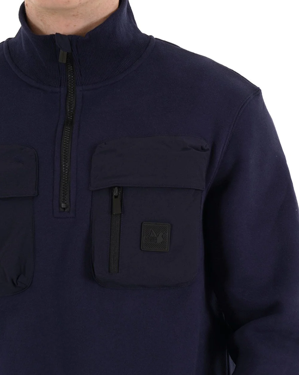 Peaceful Hooligan Altman Sweatshirt Navy - Image 2