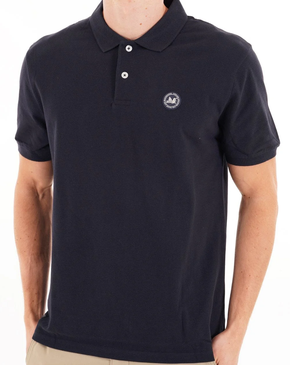 Peaceful Hooligan Cash Polo Navy - Image 2