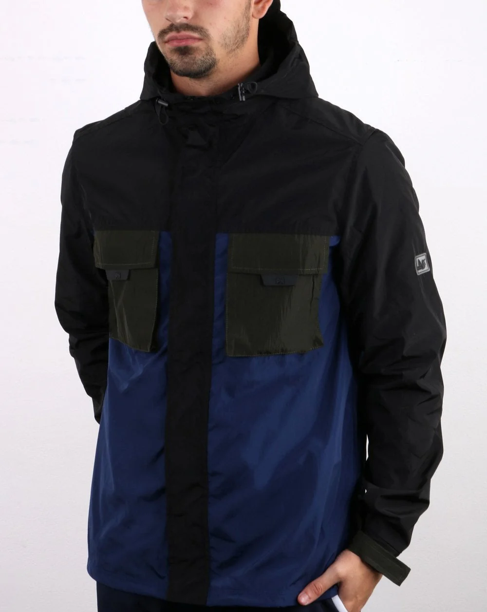 Peaceful Hooligan Pablo Jacket Black/Navy - Image 3