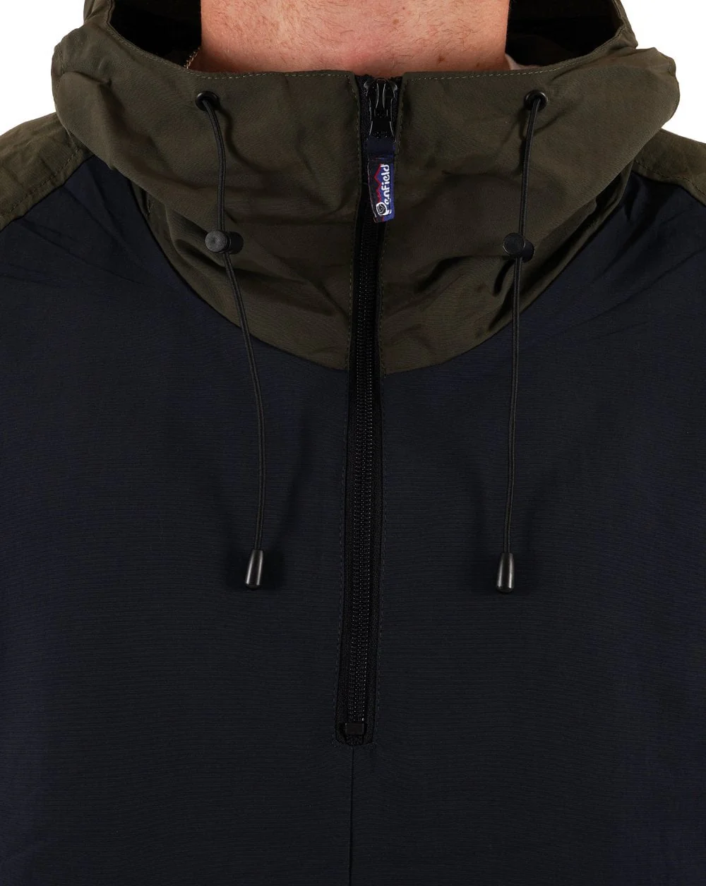 Penfield 50th Anniversary Pac Anorak Navy/Khaki - Image 2