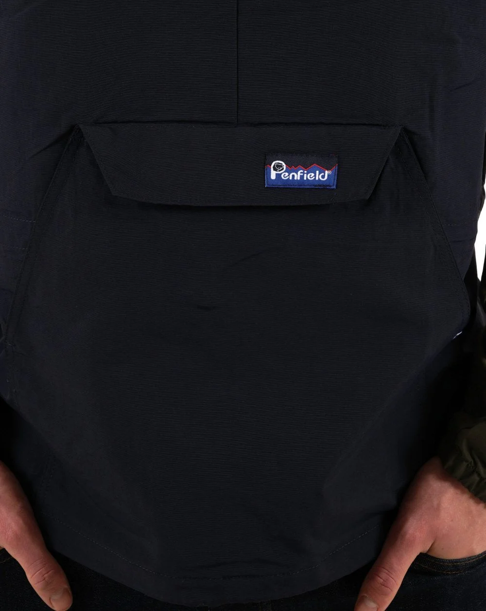 Penfield 50th Anniversary Pac Anorak Navy/Khaki - Image 3