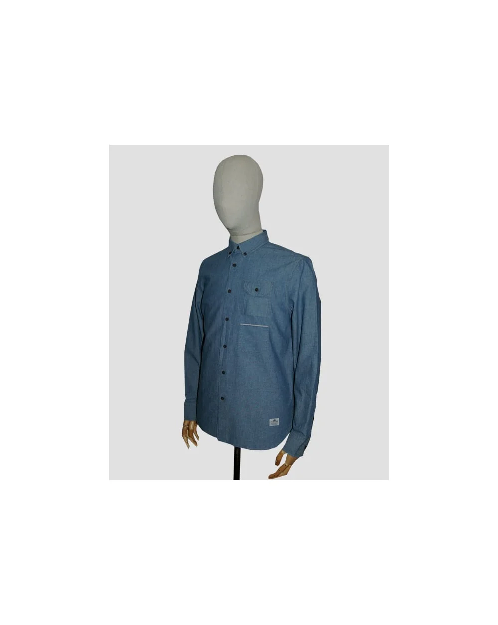 Penfield Helenby Selvedge Utility Shirt Blue - Image 3