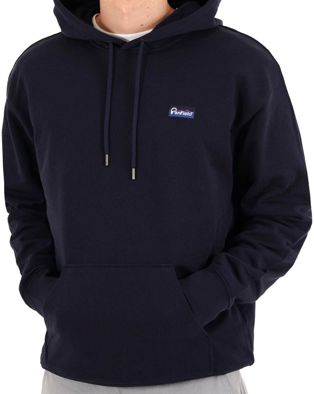 Penfield Original Logo Hoodie Navy Blazer - Image 3