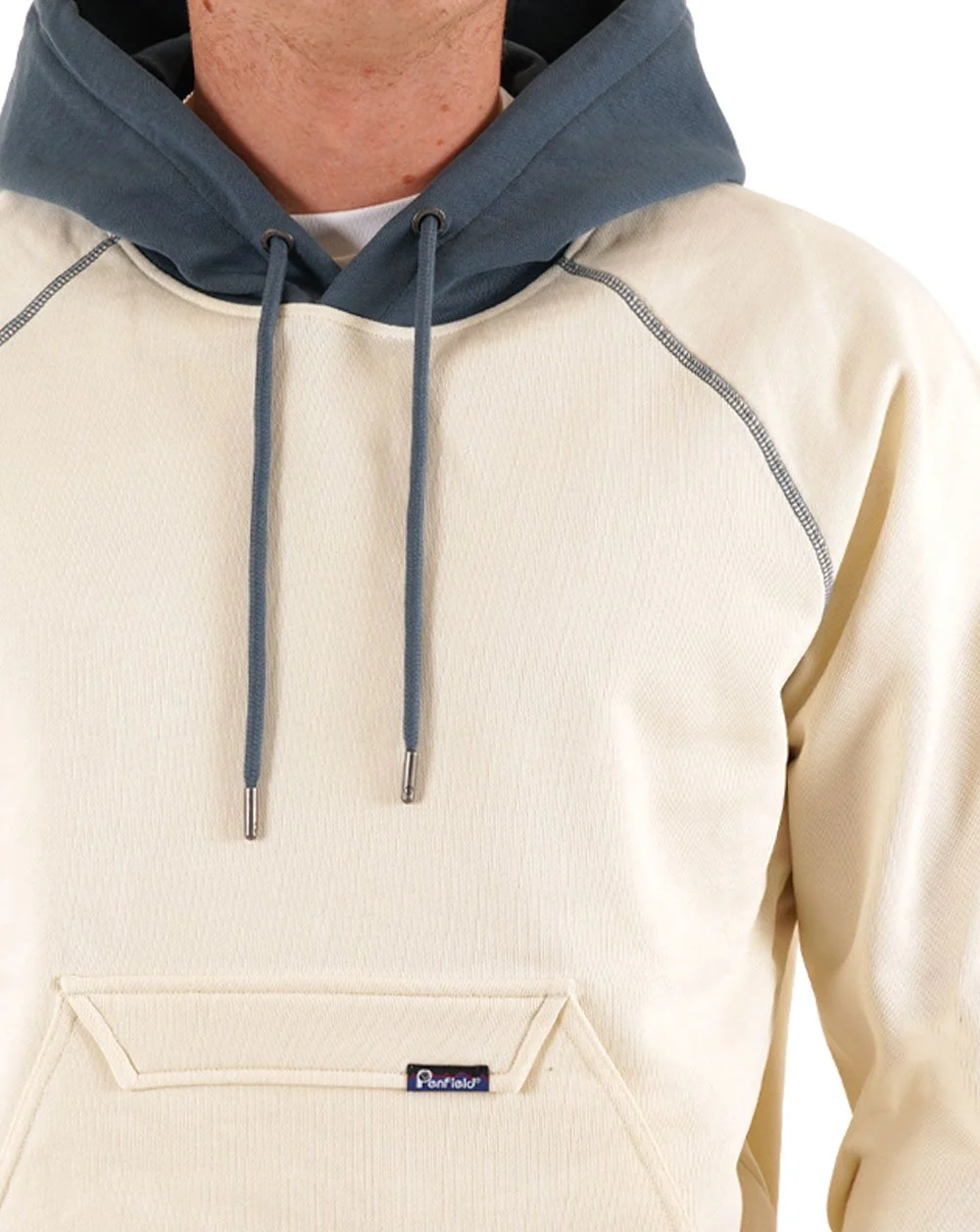 Penfield Pac Jac Sweat Hoodie Off White - Image 2