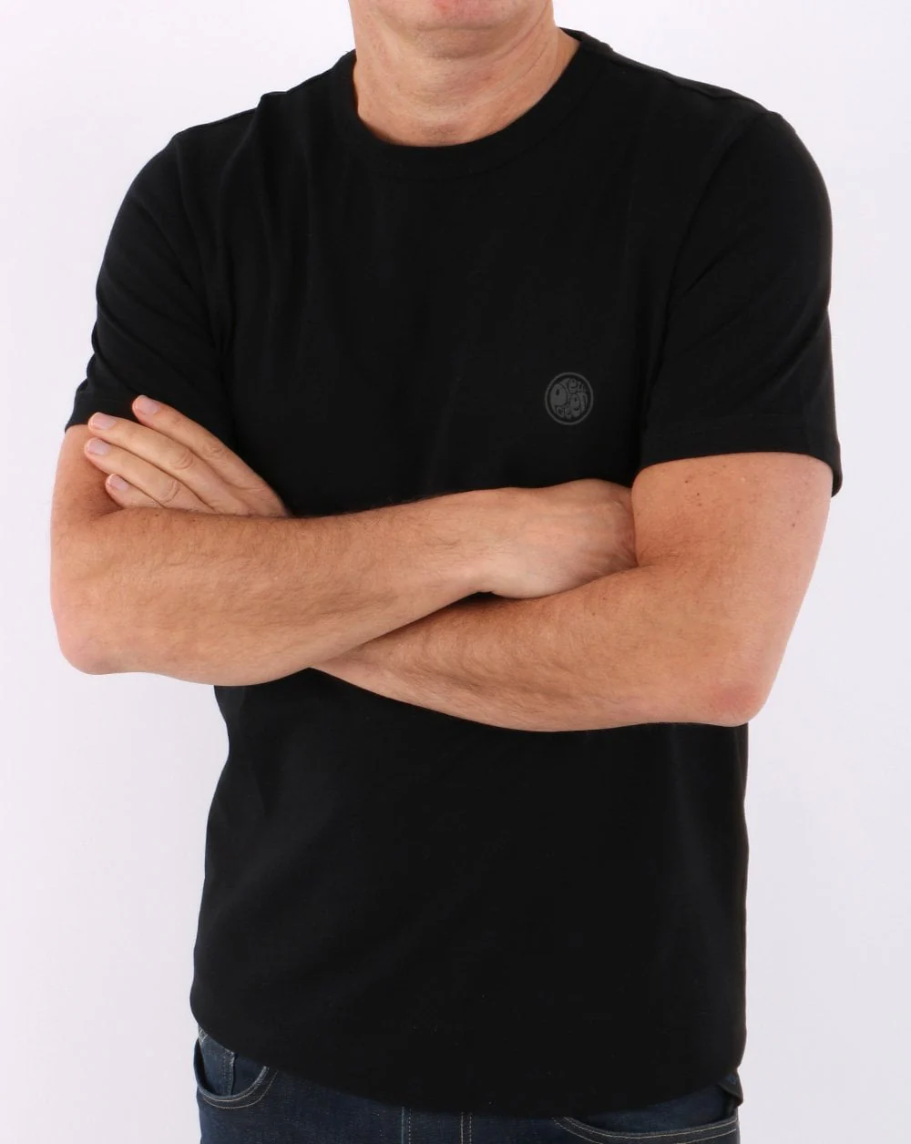 Pretty Green Altair Organic T-shirt Black - Image 3
