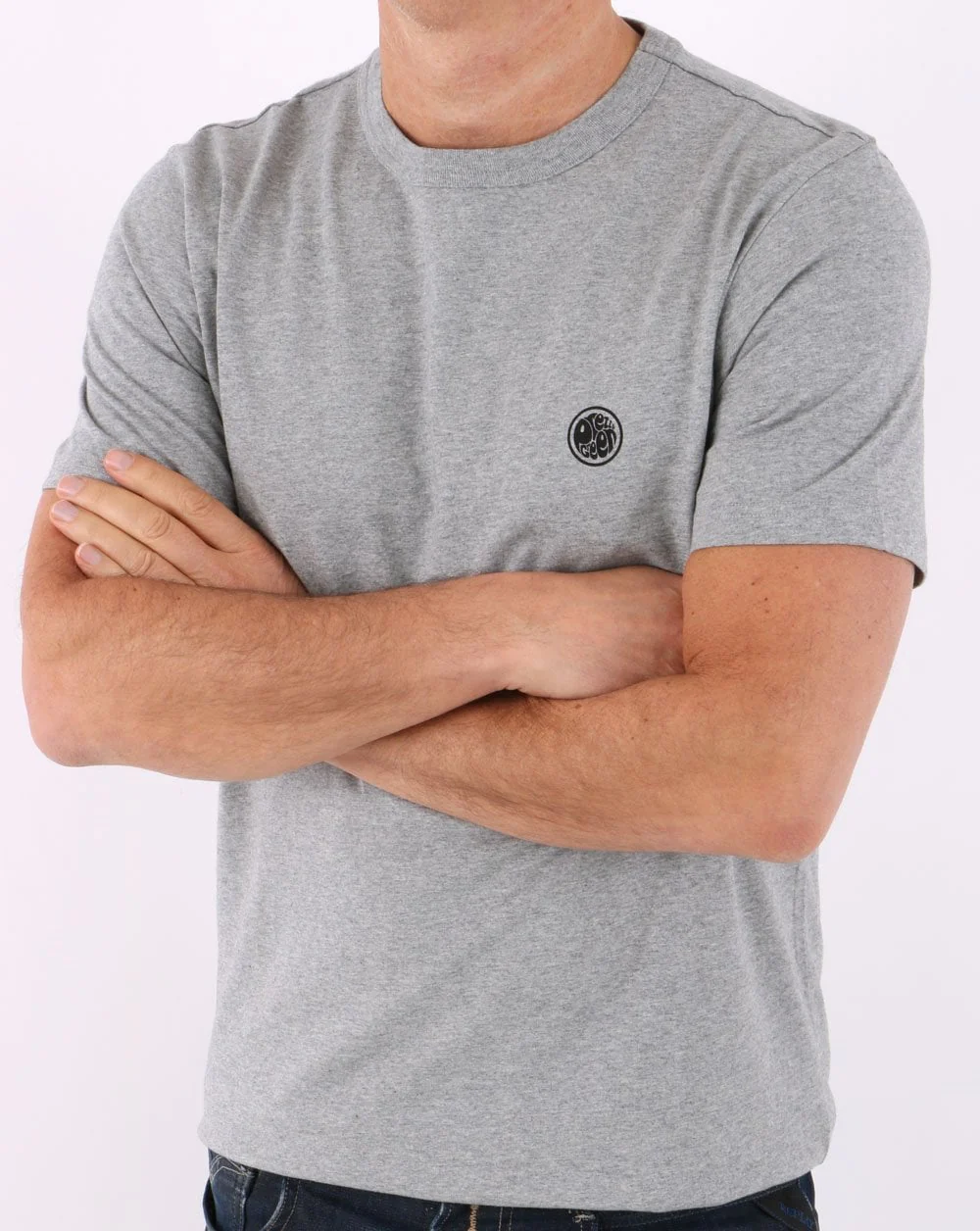 Pretty Green Altair Organic T-shirt Grey - Image 3