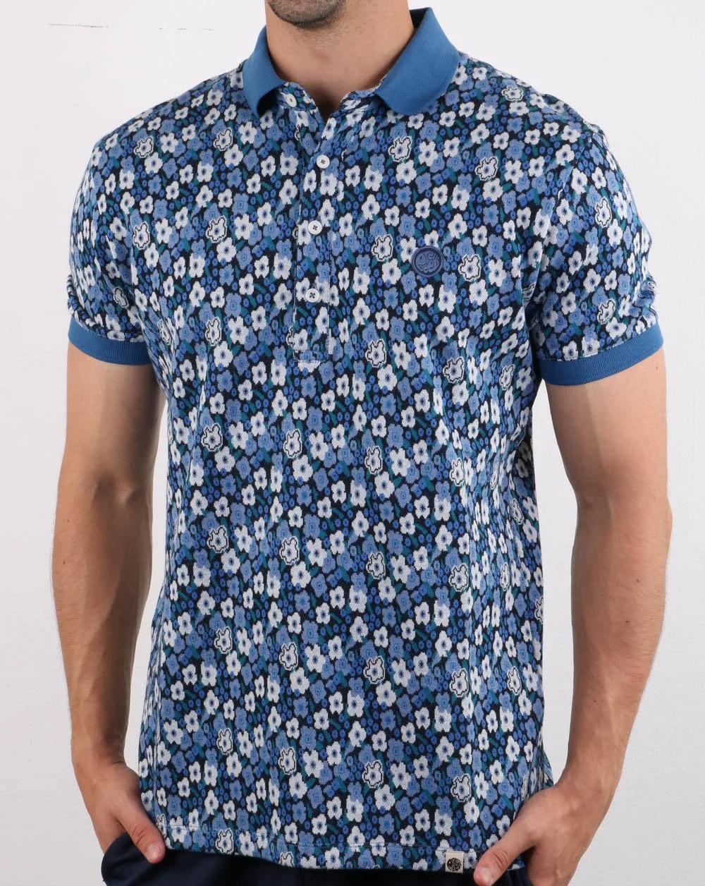 Pretty Green Barley Polo Blue
