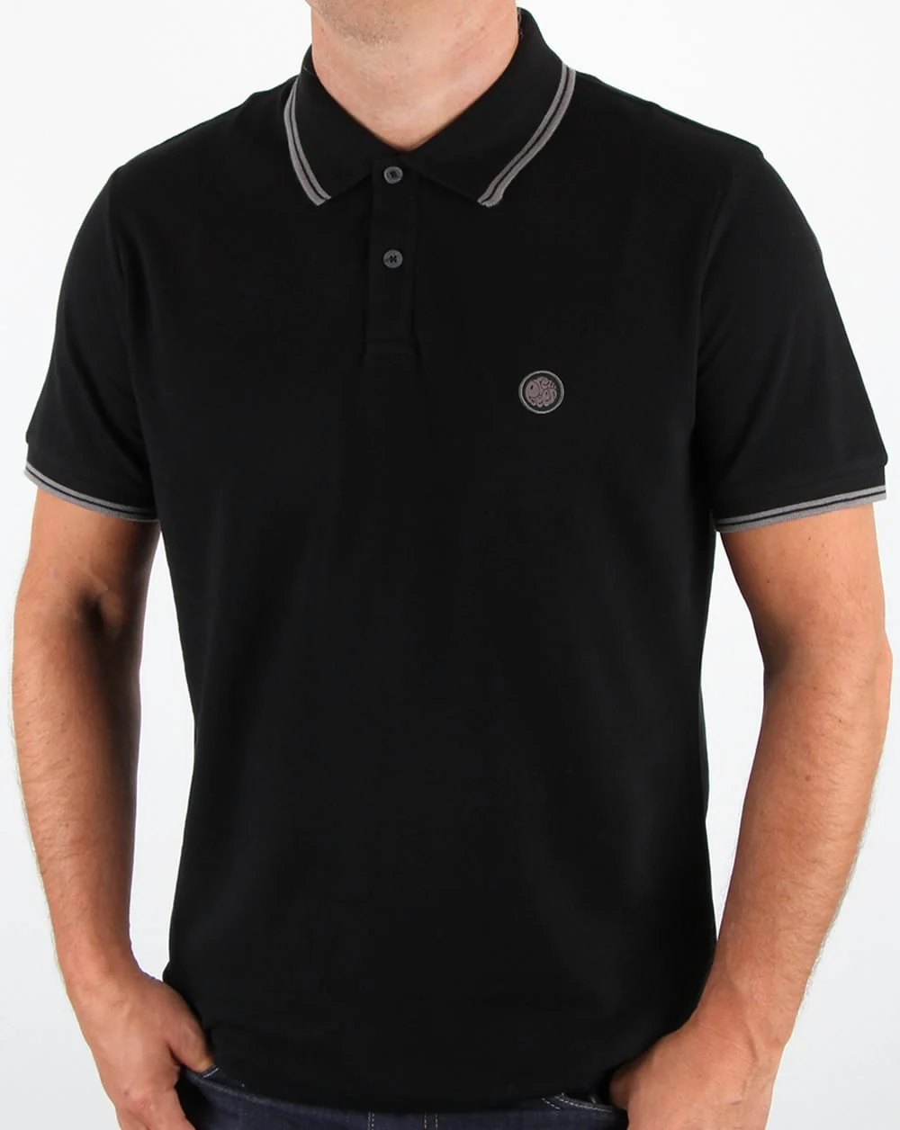 Pretty Green Barton Polo Shirt Black