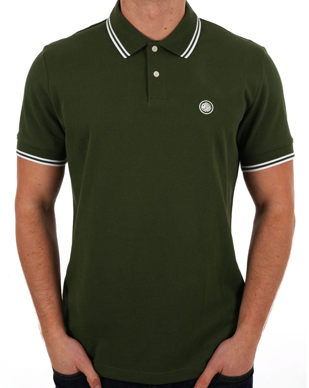 Pretty Green Barton Polo Shirt Dark Green