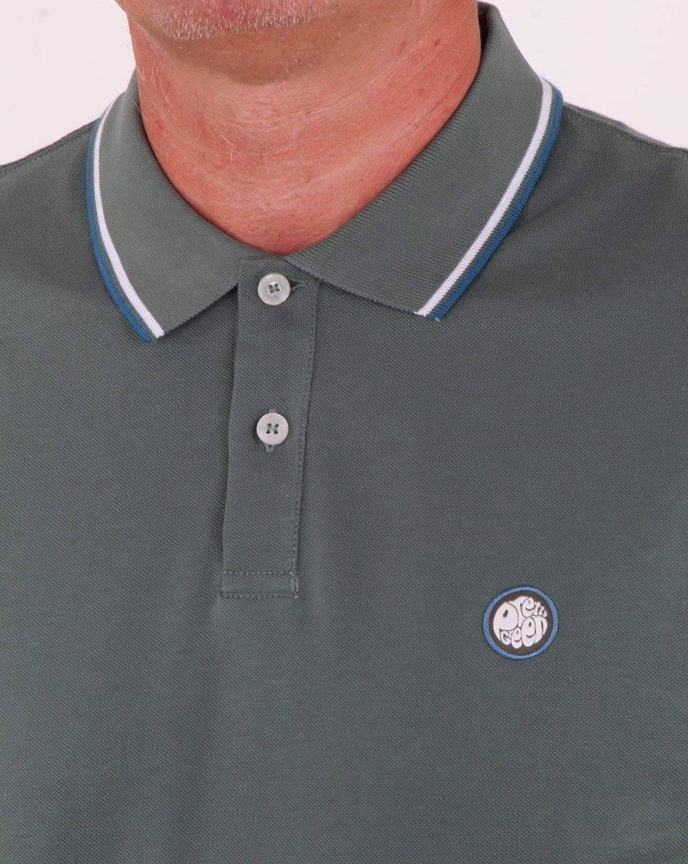 Pretty Green Barton Polo Shirt Green - Image 2