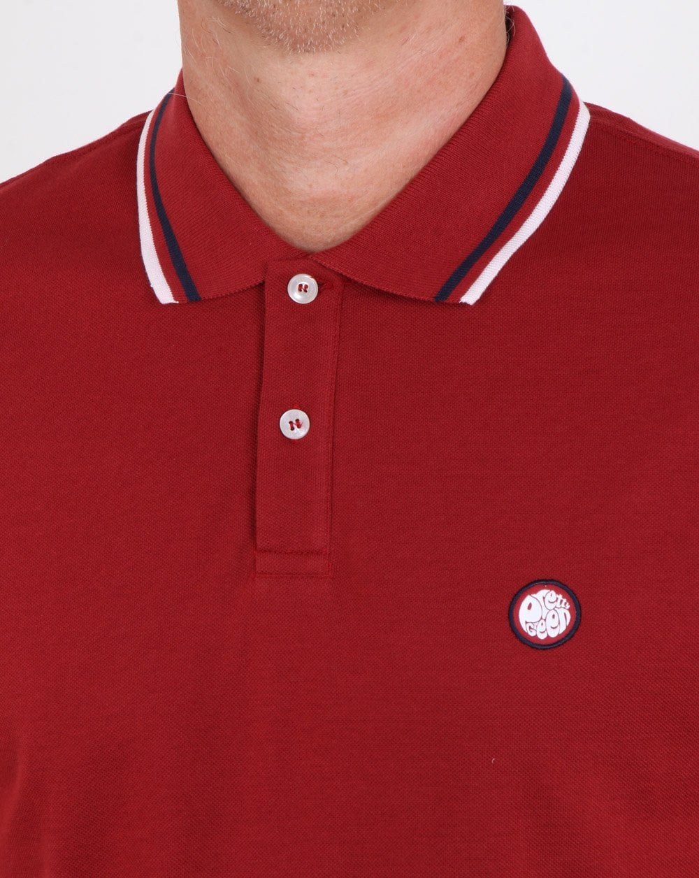 Pretty Green Barton Polo Shirt Red - Image 2