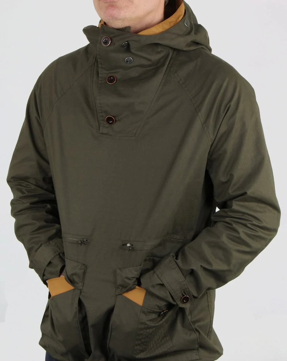 Pretty Green Blyth Jacket in Khaki - Image 2