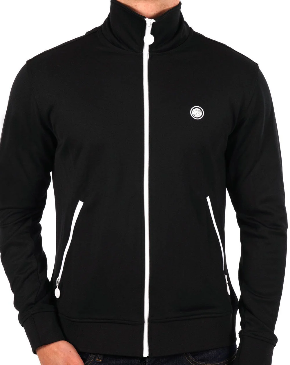 Pretty Green Boston Track Top Black - Image 4
