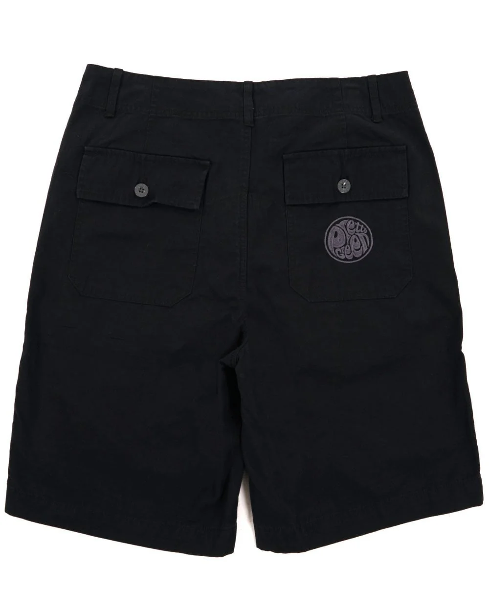 Pretty Green Brentwood Cargo Shorts Black - Image 2