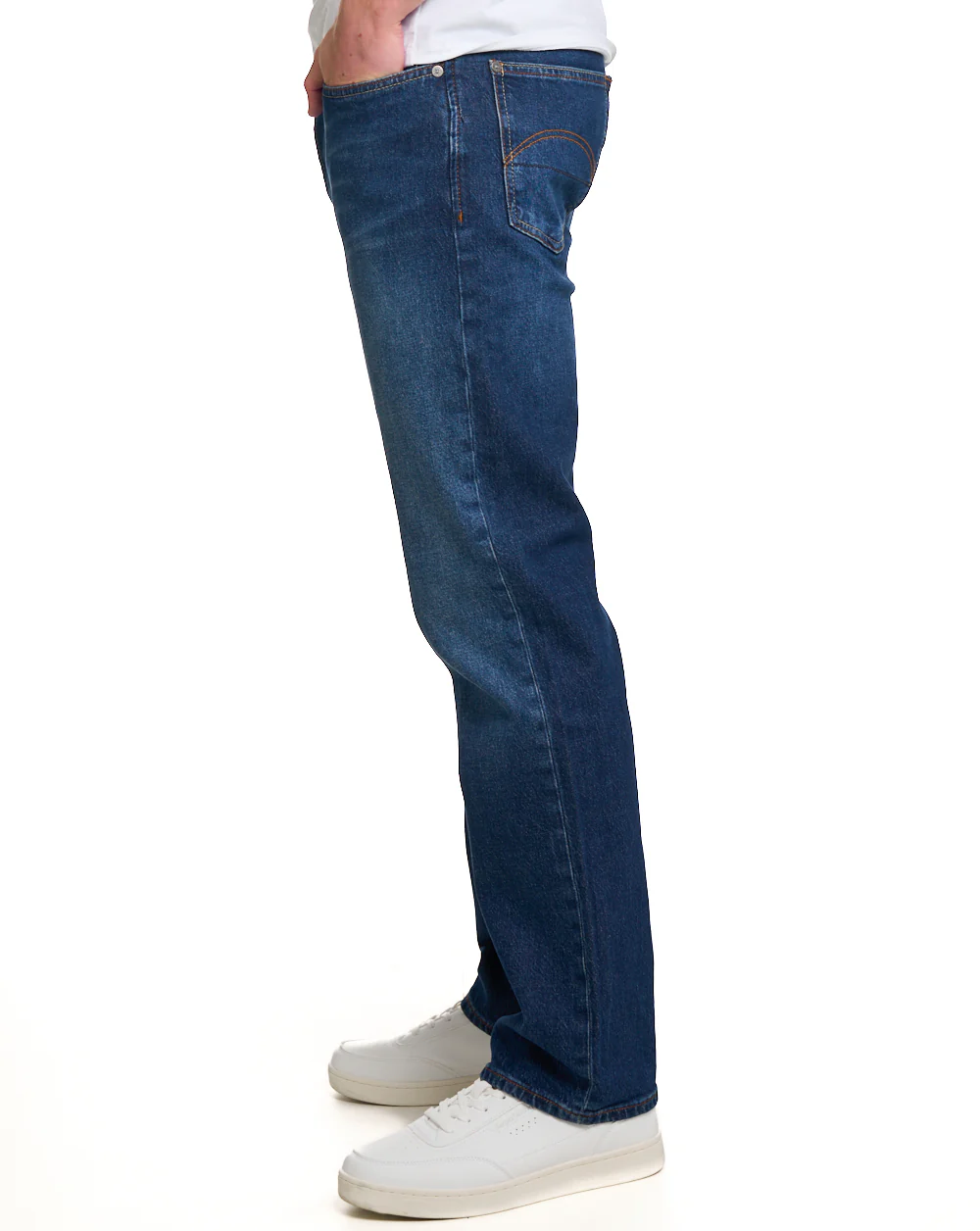Pretty Green Burnage Regular Fit Jeans 6 Month Wash - Image 3