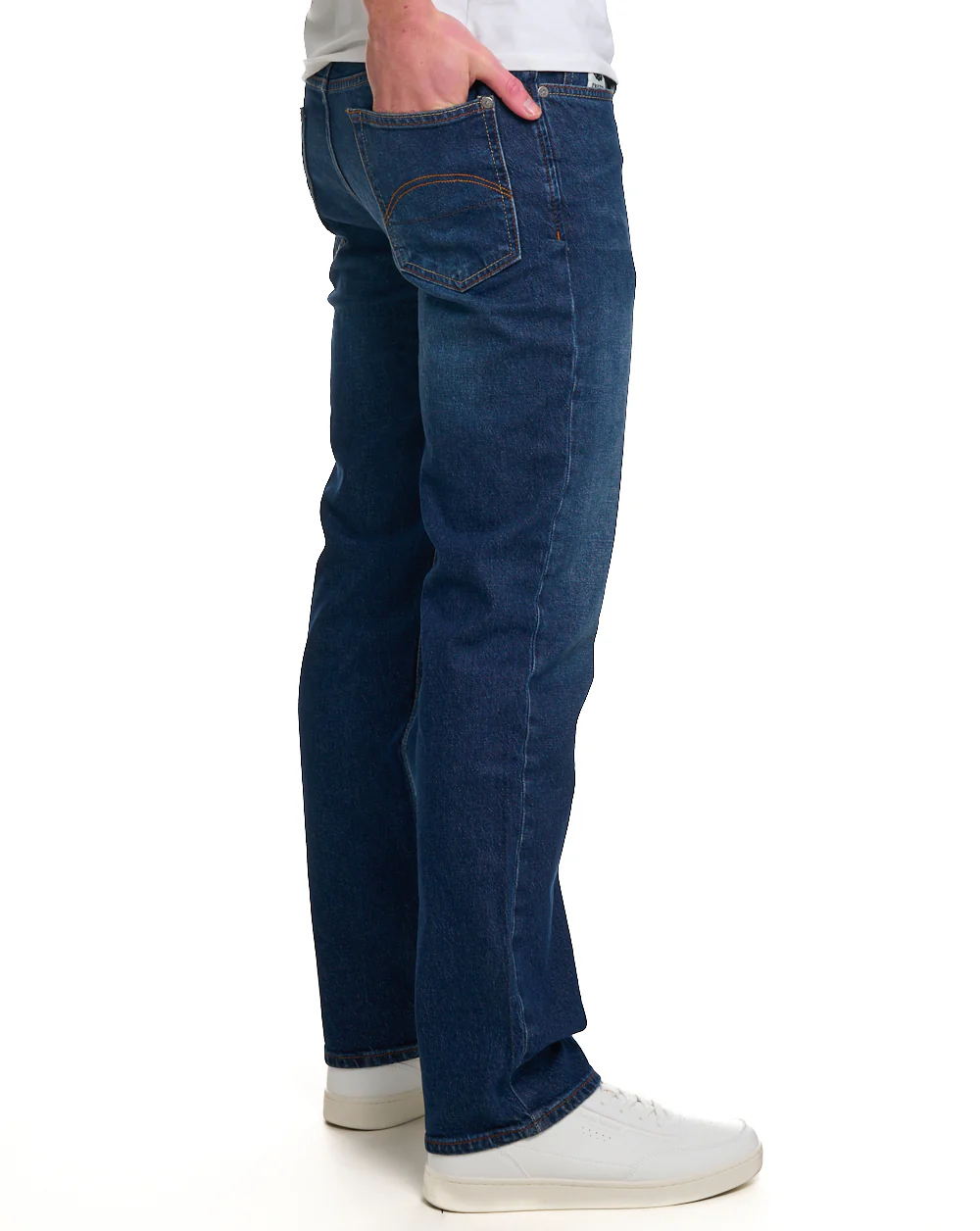 Pretty Green Burnage Regular Fit Jeans 6 Month Wash - Image 4